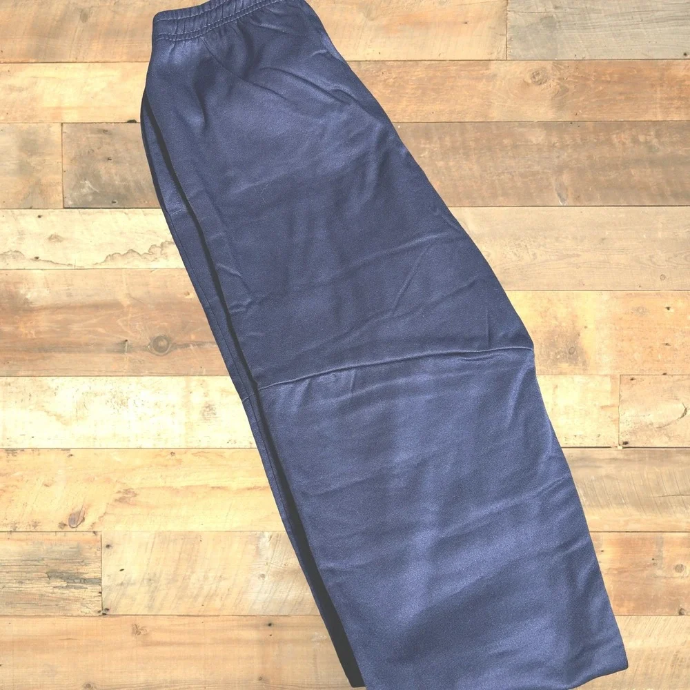 FC Barcelona Official Licensed Navy Blue Soccer Training Pants Small NWT